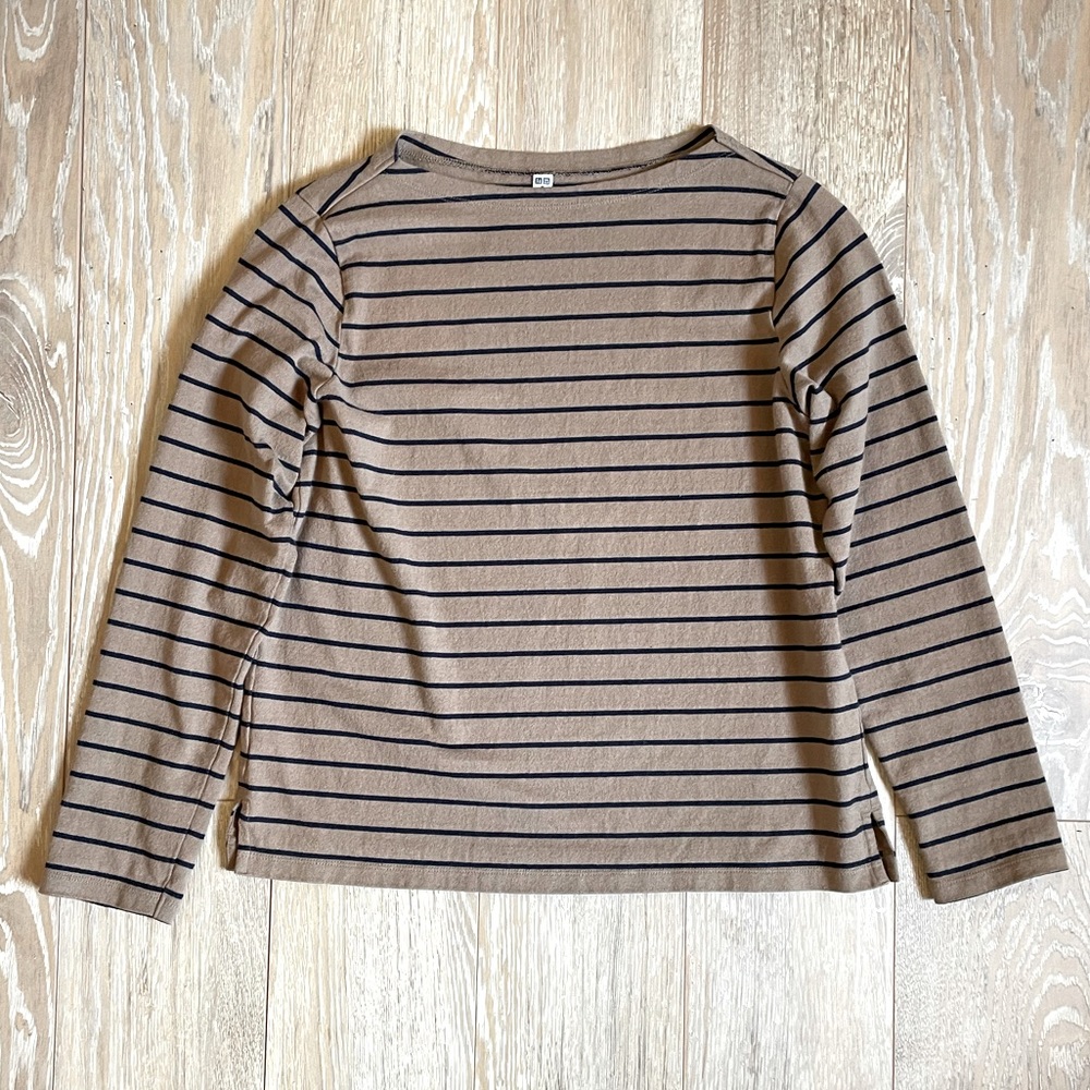 Uniqlo Cotton Breton Style Top